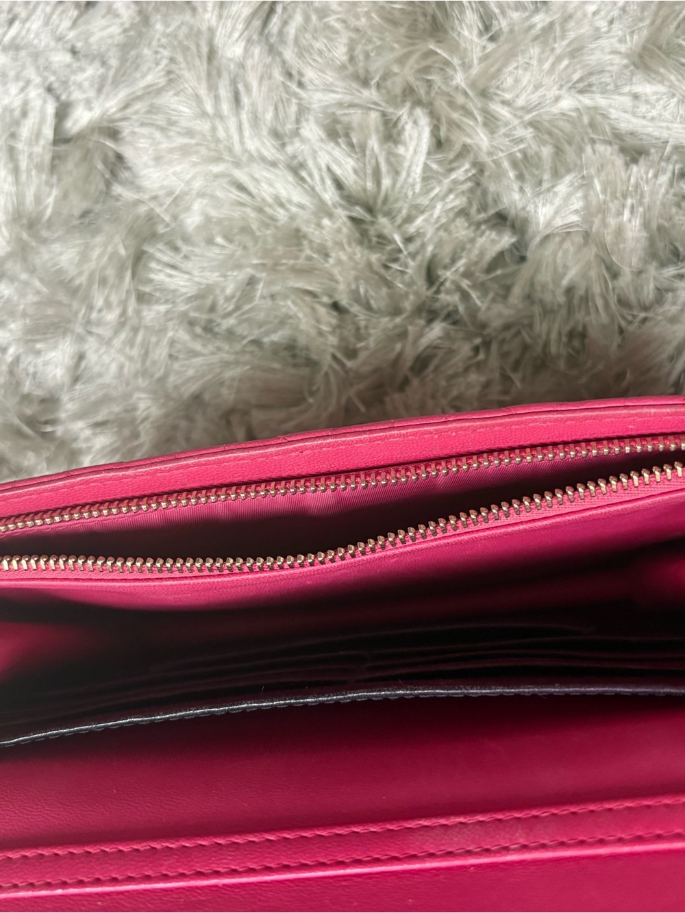 Lady Dior WOC Hot Pink Quilted Leather Chain Crossbody - Picture 5 of 14